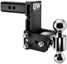 B&W Trailer Hitches Tow & Stow Ajusta Trailer Ajuste Montagem da Bola - Cits 2 Receptor, Bola Dual, 5 Drop, 10.000 GTW - TS10037B