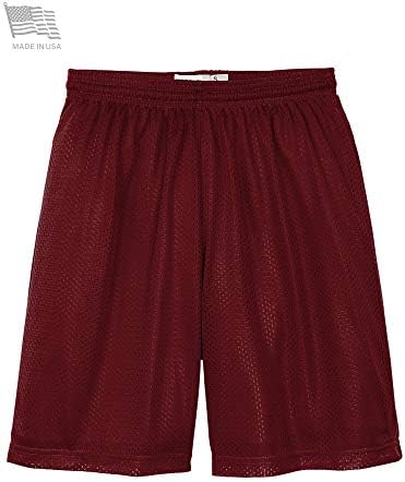 Ma Croix Essentials Kids Mesh Shorts PE Escola Basquete Elastic da cintura Esportes Athletic Sports