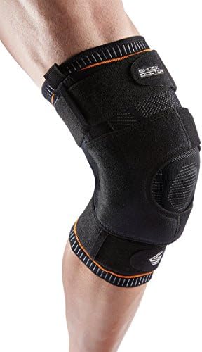 Doctor de choque Ultra Knit Knee Support, Knee Brace para prevenir e curar a instabilidade da patela, lesões por menisco, entorses