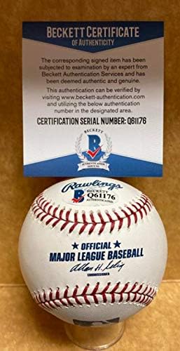 Lamarr Hoyt 83 A.L. Cy Young White Sox assinado Auto M.L. Baseball Beckett Q61176