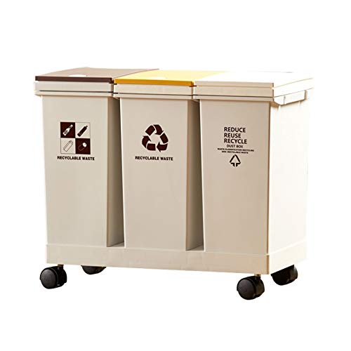 BBSJ Home Garbage Sort Bin Binde