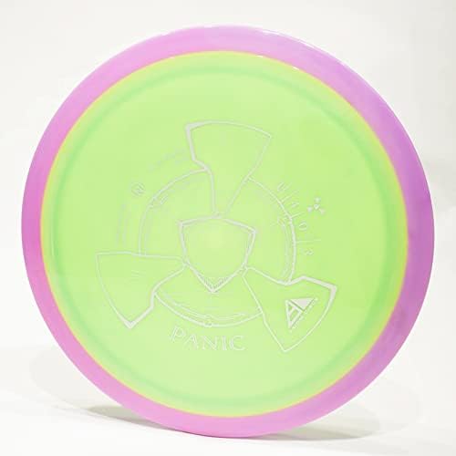 Axioma Pânico Distante Driver Golf Disco, Escolha seu disco 174G Verde brilhante com aro rosa