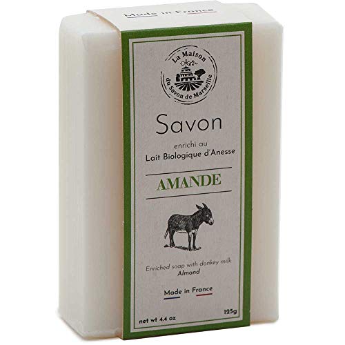 Maison Du Savon de Marselha - Sabão francês feito com leite de burro orgânico fresco - fragrância de vinho tinto