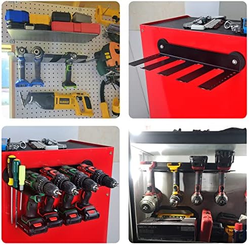 Organizadores de ferramentas elétricas do mutuactor e ferramentas de perfuração de armazenamento Montador magnético, suporte para
