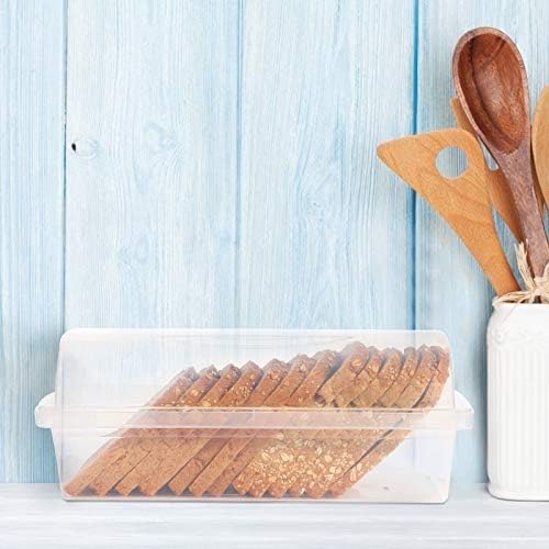 Recipiente de pão de plástico Youngever, caixa de armazenamento de pão, caixa de pão para bancada