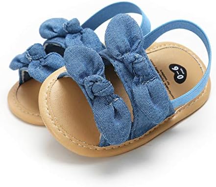 Baby Girls Sandals Sapatos de verão Sapatos ao ar livre Primeiro Walker Sapatos para meninas para o verão