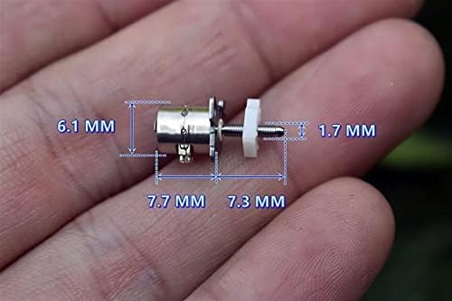 Lohair Modle Diy Câmera Digital Micro Stepper Motor Bonfásica de quatro fios Haste de motor de passo com controle deslizante 6,1 * 7,7