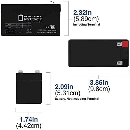 12V 1.3AH Backup de backup de substituição para portas de estimação para animais de estimação de alta tecnologia