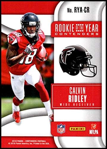 2018 Panini Concenders Rookie of the Year Condores Rya-Cr Calvin Ridley Atlanta Falcons RC ROOKIE NFL FUTEBOL TRADING