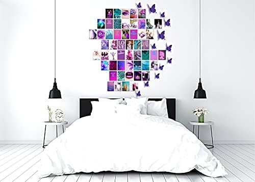Mybohocottage - Decoração da sala atstética para Kit de colagem de parede para meninas adolescentes para estética da parede - 4 x 6 fotos colagem