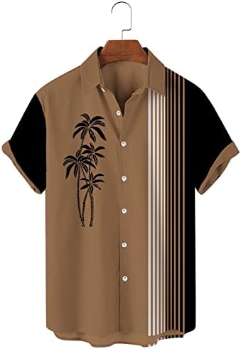 Camisas masculinas grandes camisas havaianas florais