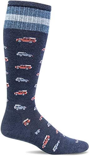 Sockwell Men's Road Trip Moderate Gradued Compression Sock