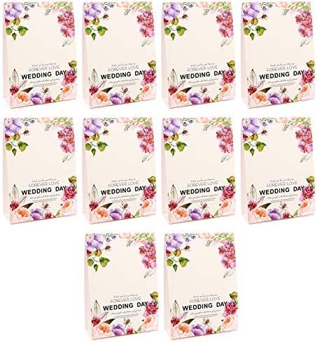 10pcs cartões de mesa criativos Cartões de nomes de impressão de flores Places Cards de casamento Festa para decorações em