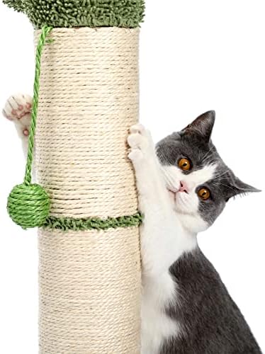 Cat Árvore estável condomínios de gatos para gatos internos acolhedos poleiros de madeira Trebadores de gato Toys de gato Cat