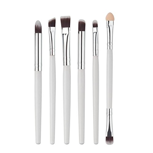 Escova de escova de sombra pincel de maquiagem lábio 6pcs maquiagem de maquiagem de ouro para iniciantes com maquiagem de pincel