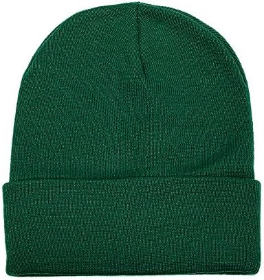 Gelante Unissex Winter Beanie Capfetado de malha quente