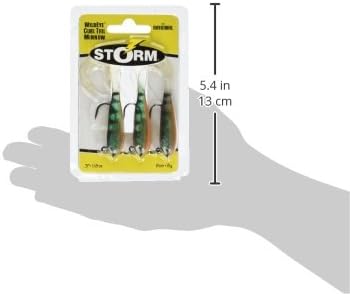 Storm Wildeye Curl Tail Minnow 03 Lure Fishing