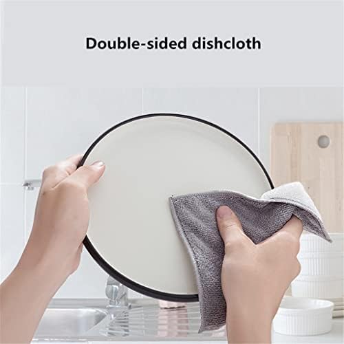 ZYJBM Double-sides Microfiber Fiber Tootes de cozinha suprimentos domésticos Lava das lavadoras de louça de pano