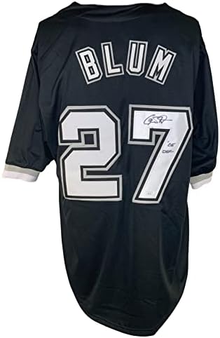 Geoff Blum autografado assinado Jersey MLB Chicago White Sox JSA CoA