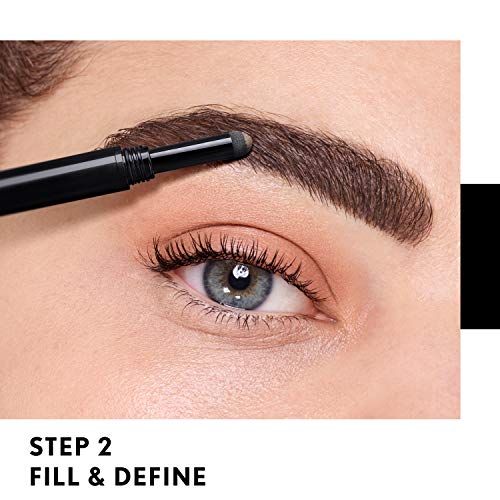 CoverGirl Easy Breezy Brow Draw and Fill Brow Tool, Rich Brown