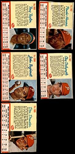 1962 Post Cereal Philadelphia Phillies perto da equipe definida Philadelphia Phillies VG Phillies