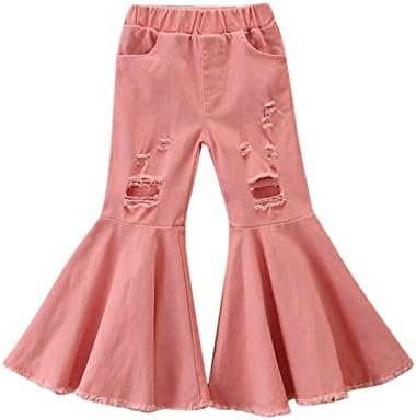 Leggings de gato e criança para crianças calças de jeans de jeans infantil garotas 1-6y calças calças de meninas tamanho 16