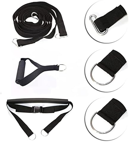 Sunsign Exercício Resistência Bandas de fitness Definir equipamento de treino Double Endurance Peso Kits de chicote