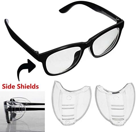 Side Universal para óculos de deslizamento ocular em 3 pares de copos de blindagem esportiva bandanas esportivas