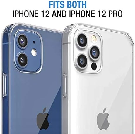 Revital Ultra Clear Fino iPhone 12 e iPhone 12 Pro Proftty Case Slim Protector de vidro 9H 5G 2020