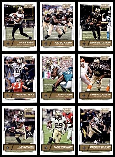 Score de New Orleans Saints quase completo Equipe Definir New Orleans Saints NM/MT Saints