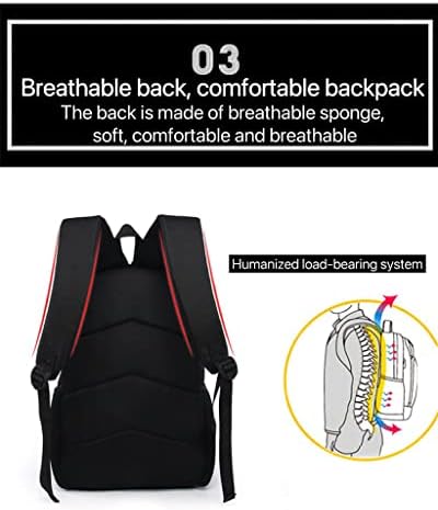 Hontubs Sports Backpack School Schan