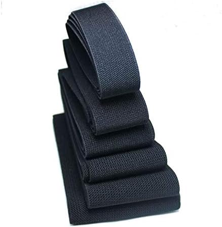 DDDCM 2-10cm Black Twill cintura elástica banda de costura Acessórios