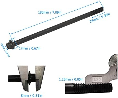 Parafuso de flange longo, estrutura resistente