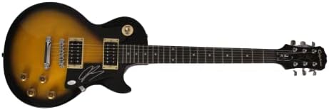 Joe Bonamassa assinou autógrafo em tamanho grande Sunburst Gibson Epiphone Les Paul Guitar Guitar G muito raro com