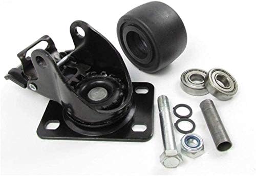 Xzgden Superior Casters para móveis moveradores Universal Caster, super carregamento de 3000 kg, 2,5 polegadas de rodízio