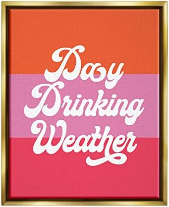 Stuell Industries Day Bebing Weather Summer Stripes Retro Typeography, Design de Daphne Polselli