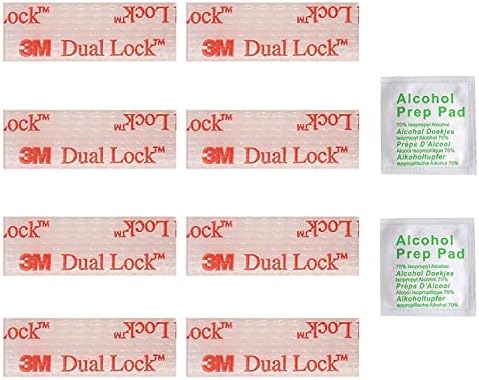 EZ Pass/I-Pass/Tag Tag Tag Kit, 8pcs prensa reclosável, cola adesiva dupla fita de trava Ezpass de tags de tags, com