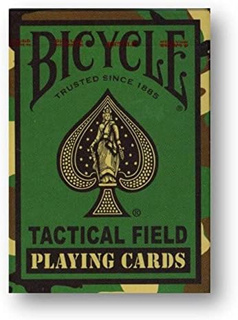 Campo tático de bicicleta cartas de jogo