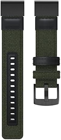 Bedcy Nylon Fit Rick Fit Watch Band Strap para Garmin Fenix ​​7x 7 6x 6 5x 5 mais 3 3 HR Forerunner 935 945 Smart Watch