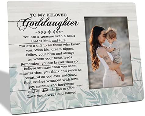 Para Godaughteughted Gifts Picture Frame, Picture Frame Plate Plate Gift, Goddughighted Wedding Gift, Graduation Gift