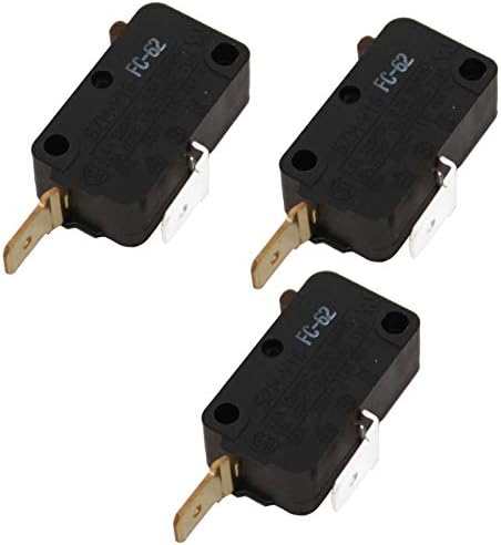 3 -Pack W10269458 Substituição do interruptor da porta de microondas para Whirlpool UMV1160CW0 - Compatível com W10269458 Switch