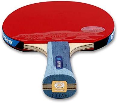 Sshhi Ping Pong Racket Conjunto, atacando tênis de tênis, adequado para jogadores intermediários usarem, durável/como mostrado/alça