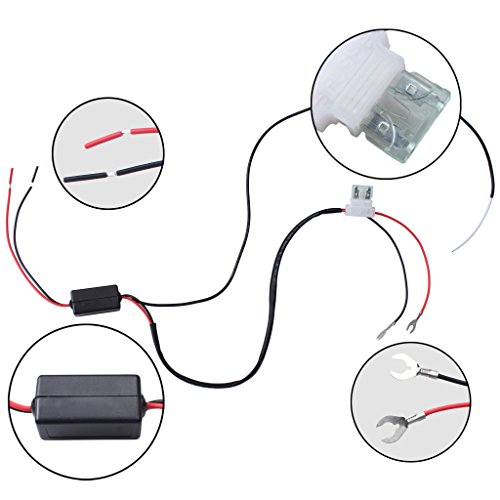 Eforcar Car LED diurno correndo Light Controller 2A DRL Lâmpada Oxting/Off Controller 12-16V DC de segurança Controlador