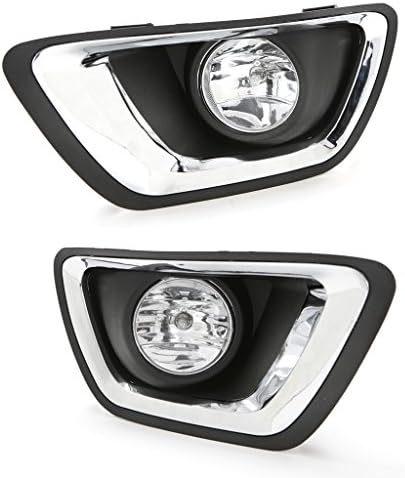 Ledin para 2015 2017 2018 2019 2020 Chevrolet Colorado Chevy Clear Lens Fog Lights Kit com bulbos de moldura