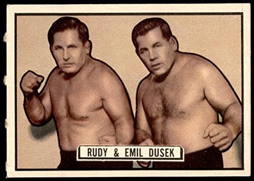1951 Topps 9 Rudy Dusek/Emil Dusek Ex/Mt+