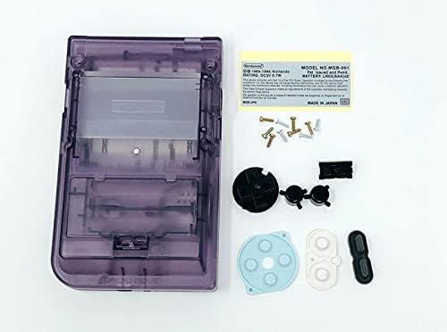 NC Substituição Habitação Casa de casca Casa Trepa Atomic Monitor Tampa para GBP para Game Boy Pocket Pocket Purple Repair Peças