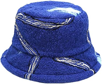 Chapéu de algodão unissex inverno espessado e quente e macio chapéu de balde todos os dias