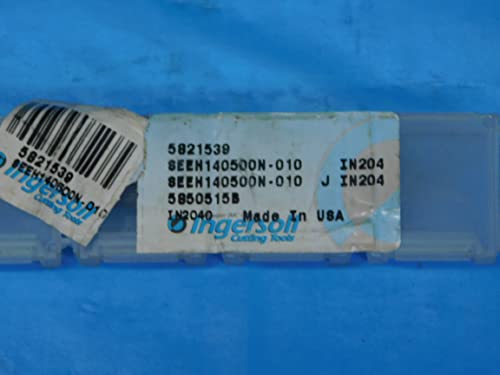 3pcs New Ingersoll 8EEH140500N -010 In2040 Inserções de carboneto feitas nos EUA - JP0966rdt