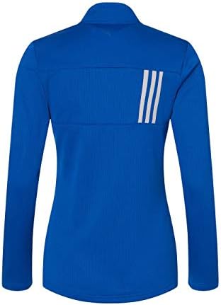 Adidas - 3 listras femininas malha dupla -zip - A483