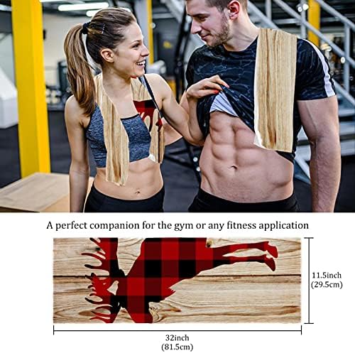 Deer Deer Deer Stag 2 pacote de embalagem Toalha de resfriamento Microfiber Sweat Sport Sport Toardes Toneco para treino Gym Fitness Bowling Swimming Yoga Golf